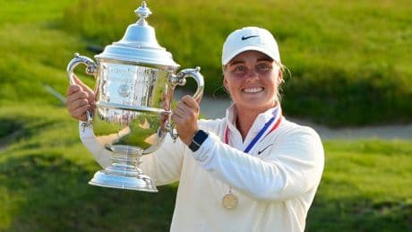 Sweden’s Maja Stark fends off Nelly Korda to clinch US Women’s Open title