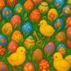 Everyone can find the Easter eggs but only those with a high IQ and eyes of a hawk will spot the hidden bunnies in 5secs