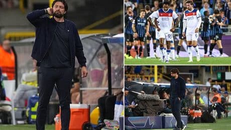 HUMILIATION! Furious Rangers fans call for Russell Martin to be sacked during Brugge rout ... but manager insists he retains 'amazing' support of Ibrox chiefs