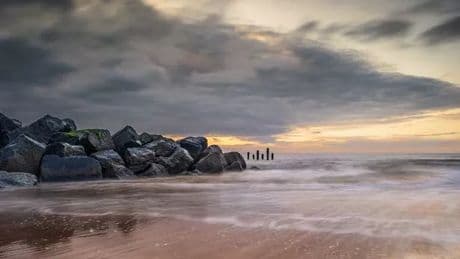Beautiful UK seaside village with 15-miles of beach and 'best' holiday park