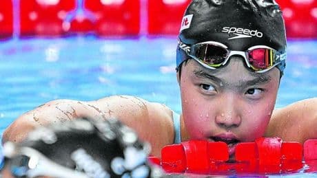 La precocidad de Yu Zidi sacude la natación mundial