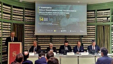 Presentato il “1° Rapporto sulla Trasformazione Tecnologica della Filiera Agroalimentare. Il contributo della Startup Economy”