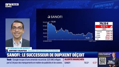 Sanofi, le successeur de Dupixent déçoit - 04/09