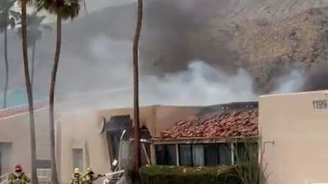 BREAKING: Palm Springs 'explosion': 'Body parts' spotted in road as blast rips through IVF lab