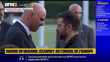 Strasbourg: première visite au Conseil de l'Europe pour le président ukrainien Volodymyr Zelensky