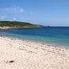 Tiny UK island dubbed 'Britain's secret paradise' with Caribbean-like waters and white sandy beaches