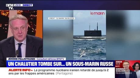 Un chalutier breton tombe sur... un sous-marin russe - 02/07