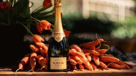 Zanahorias con champán, el maridaje insólito del nuevo Grande Cuvée de Krug