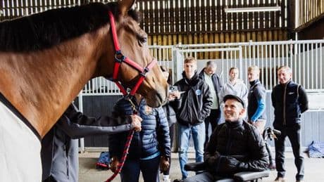 Grand National-winning jockey Graham Lee reflects on 'emotional' reunion with old friend