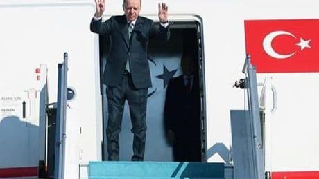 Cumhurbaşkanı Erdoğan Amsterdam'dan ayrıldı