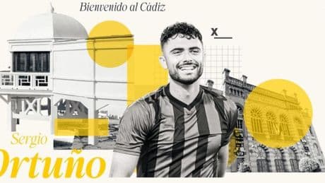 Sergio Ortuño, segundo fichaje del Cádiz
