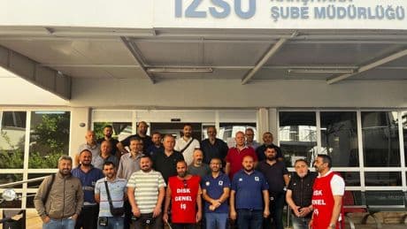 İzBB işçileri 1 saat iş bıraktı