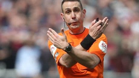 Disgraced ref David Coote spotted in new job as he comes face to face with Liverpool fan