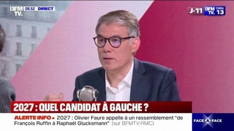 Primaire de la gauche: Olivier Faure (PS) souhaite trouver un candidat "qui permette de gagner face à l'extrême droite"