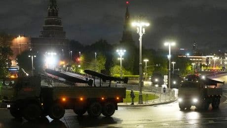 Moskau bereitet sich auf Siegesparade auf dem Roten Platz vor