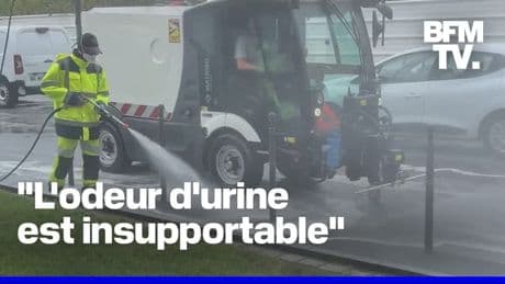 La mairie de Villeneuve-Saint-Georges (Val-de-Marne) utilise depuis le mois de mai un spray bubble-gum pour masquer les odeurs d'urine dans sa ville
