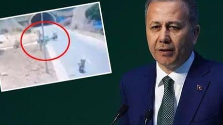 Bakan Yerlikaya kaza anını paylaştı! '2 ocağa daha maalesef ateş düştü'