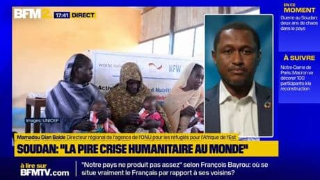 Soudan: "la crise humanitaire la plus grande aujourd'hui"