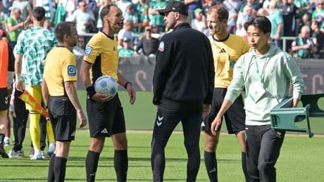 Trainer Werner genervt - Schiris schuld an Werders Europa-Aus?