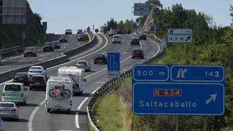El radar de tramo de Saltacaballo ya ha empezado a multar