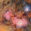 World's largest camera snaps its first picture: Incredible photo shot by the Vera Rubin observatory shows the Trifid and Lagoon nebulae in stunning detail