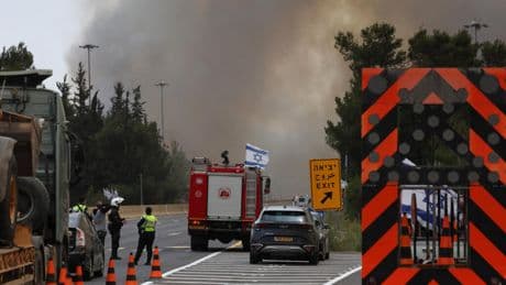 Israel’s Netanyahu warns raging wildfires threaten to reach Jerusalem