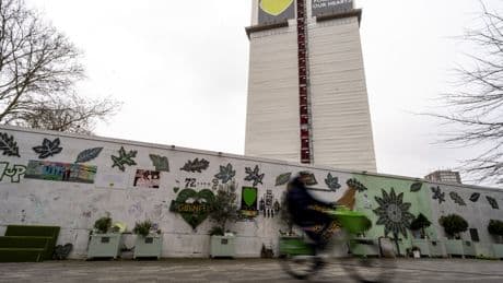 Grenfell community gathers for final anniversary before tower demolition begins