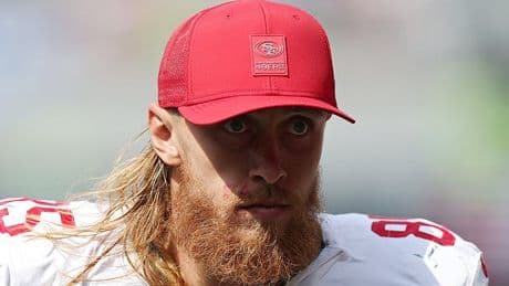 San Francisco 49ers dealt massive blow as George Kittle leaves season opener with hamstring injury