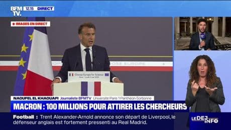 "Choose Europe for Science": Emmanuel Macron cherche à séduire les chercheurs américains