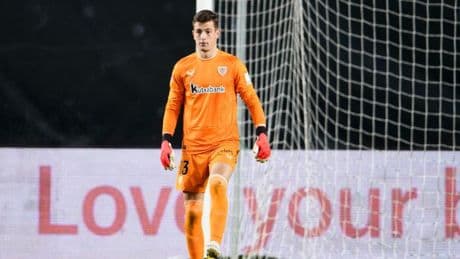 El Athletic hace oficial la cesión de Julen Agirrezabala al Valencia