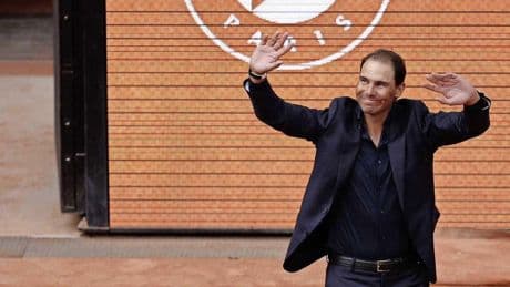 Emotioneel eerbetoon aan Rafael Nadal op Roland Garros: ’De belangrijkste baan uit mijn carrière’