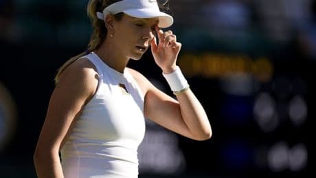 Katie Boulter’s grand slam woes go on with disappointing loss at Wimbledon
