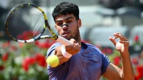 Draper - Alcaraz, en directo: sigue en vivo los cuartos de final del Masters 1000 de Roma