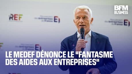 Le #Medef dénonce le "fantasme des aides aux entreprises"