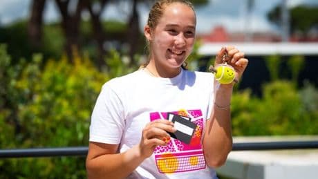 Mirra Andreeva cracks up tennis rival at Italian Open after putting her on the spot