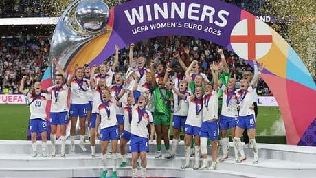 Women's Euro final victory: Lionesses clinch 'greatest achievement in English football history' as they bring it home AGAIN after triumph over Spain