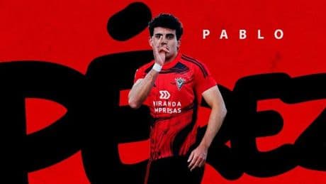 Pablo Pérez, nuevo refuerzo del Mirandés