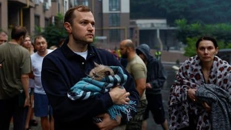 Nouveau raid russe sur Kiev, peu avant l’arrivée du ministre français des affaires étrangères