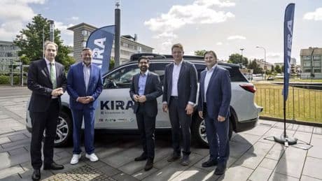 Test in Hessen: Autonome Autos per App rufen