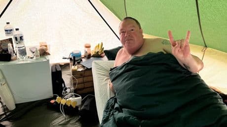 Das Zelt kostet 1900 Euro - BILD-Reporter testet das Luxus-Camping in Wacken
