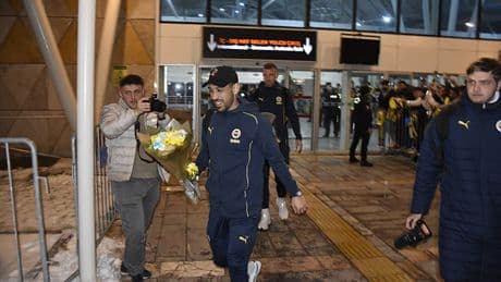 Fenerbahçe kafilesi Sivas'a geldi