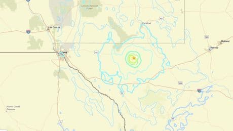 Strong 5.3 magnitude earthquake hits remote area of Texas