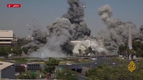 Israel attackiert syrisches Verteidigungsministerium - Luftangriff unterbricht TV-Sendung