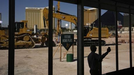Athletics celebrate groundbreaking of $1.75 billion stadium project in Las Vegas
