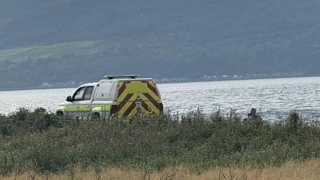 'Explosive' found on Scots beach as bomb squad cordon off shoreline
