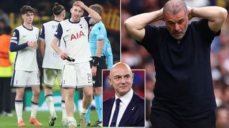 Tottenham players 'are left FURIOUS' by Ange Postecoglou sacking - with Daniel Levy 'facing possible revolt' from stars after ruthlessly binning Australian just days after Europa League win
