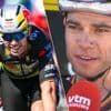 “Leuk om eens een resultaat te rijden”: Van Aert, die tóch besliste om mee te sprinten, tevreden met tweede plaats