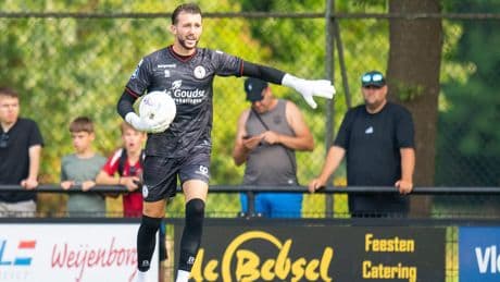 Geen lekkere start Joël Drommel bij Sparta: van PSV overgekomen keeper maakt twee flinke blunders