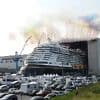 Drittes Schiff der "Wish"-Klasse: Kreuzfahrtschiff "Disney Destiny" verlässt Bauhalle der Meyer Werft