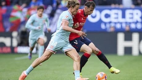 Los goles de Osasuna que prolongan el malestar a domicilio del Atlético